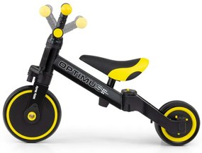 Odrážadlo 3v1 Optimus čierne