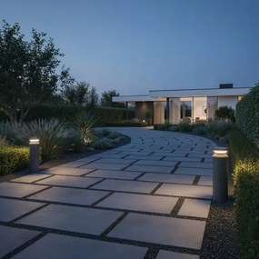 Ideal Lux - LED Vonkajšia lampa BOEING LED/14W/230V 40 cm IP65 antracit