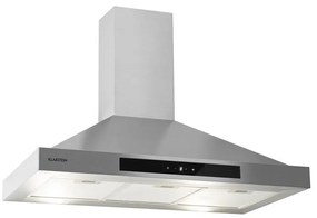 Klarstein Zelda 90, digestor, 90 cm, nástenný, 650 m³/h, LED, dotykové ovládanie, časovač, nehrdzavejúca oceľ