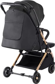 Športový kočík Milan 35 čierny / zlatý