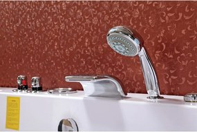 BPS-koupelny Hydromasážna vírivá vaňa Levante 659 180x90