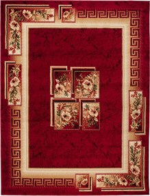 TA Koberec 4489B ČERVENÝ ATLAS PP Rozmer: 250x350 cm