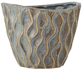 Bloomingville Keramický obal na kvety Feren Blue