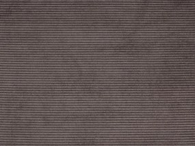 Modulárna menčestrová rohová pohovka pravostranná hnedá EGERIS Beliani