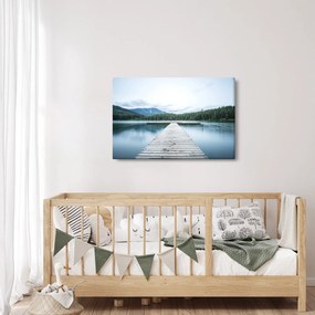 Obraz - Pri pohľade z móla (90x60 cm)
