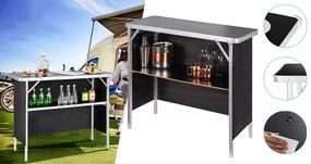 Skladací a prenosný barový pult