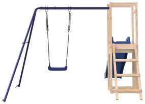 Vonkajšia súprava na hranie masívna borovica