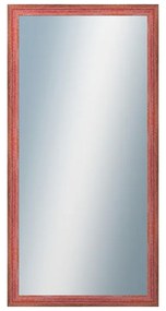 DANTIK - Zrkadlo v rámu, rozmer s rámom 50x100 cm z lišty LYON červená (2707)