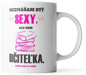 Sablio Hrnek Nesnáším být sexy, ale jsem učitelka - 890 ml - XXL
