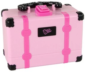 Lean Toys Sada kozmetiky pre deti v ružovom kufri