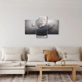 Obraz abstraktných gulí (90x60 cm)