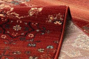 Koberec KASHQAI 4327 300 Patchwork bordový