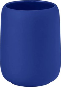 Modrý keramický téglik na zubné kefky Sono – Blomus