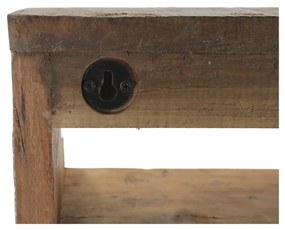 Chic Antique Nástenná polica s zásuvkou Grimaud Recycled Wood