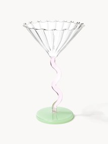 Borosilikátové poháre na martini Curve, 2 ks