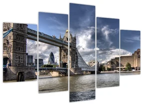 Obraz - Tower Bridge v Londýne (150x105 cm)