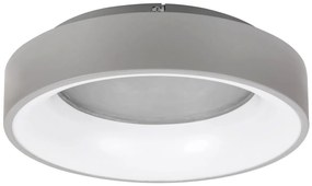 RABALUX LED stropné prisadené osvetlenie ADELINE, 24W, teplá-studená biela, 45cm, okrúhle, šedé