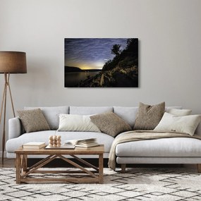 Obraz - obloha pri západe slnka (90x60 cm)