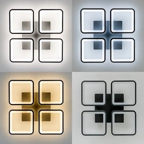 Brilagi - LED Stmievateľný prisadený luster SQUARED LED/85W/230V 3000-6500K + DO