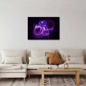 Abstraktný obraz bublín (70x50 cm)
