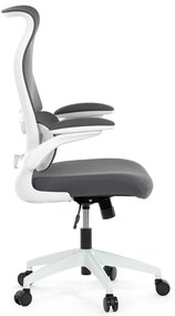 Autronic BONTEC Kancelárska stolička, hojdací mechanizmus, šedá sieťovina, KA-C807 GREY Farba: Šedá