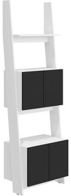 Regál Rack 60-2D Biely/čierna