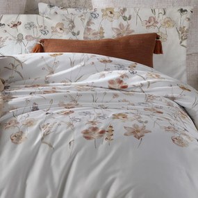 SATÉNOVÉ OBLIEČKY ROSABELLA EXCLUSIVE 200X220 CM, 2KS 70X80 CM KVETY