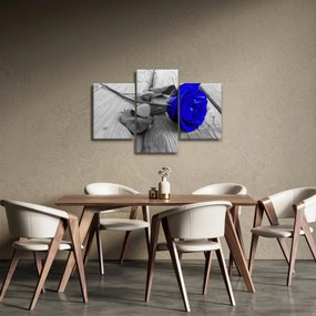 Obraz - Modrá ruža (90x60 cm)