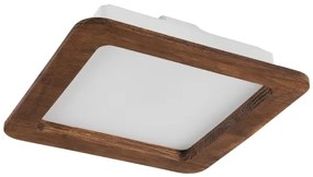 LED podhľadové svietidlo WOODY SPOT LED/17W/230V 3000K čerešňa 18,5x18,5 cm