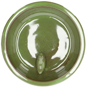 Napájadlo pre vtáky na nohe Max, 22,3x28,8 cm, terakota, zelená