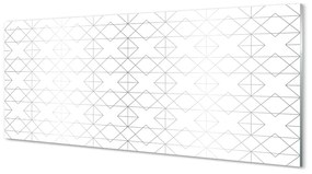 Obraz plexi Obrysy polygónov 120x60 cm