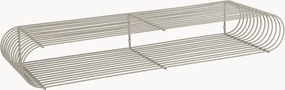 Kovová nástenná polica Curva, Š 80 cm