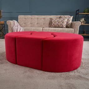 Stolička Alya Pouf Red