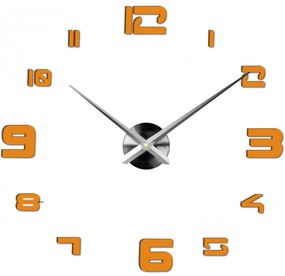 Moderné nalepovacie nástenné hodiny | 3D hodiny 12S021 Wall clock HEU+