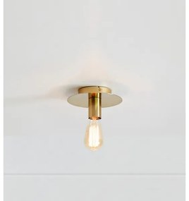 Markslöjd 108541 - Stropné svietidlo PIATTO 1xE27/40W/230V zlatá