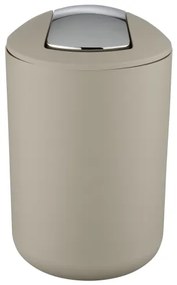 WENKO 21222100 - Kôš BRASIL 19,5x31 cm béžový/lesklý chróm