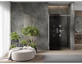 Mexen OMEGA posuvné sprchové dvere do otvoru 140 cm, šedé, 825-140-000-01-40