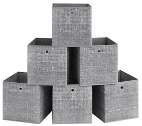 Set stohovateľných boxov RFB033G01 (6 ks)