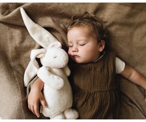 Moonie - Uspávadlo s melódiou a svetlom zajačik 2.0 organic sand