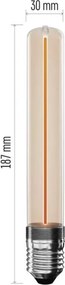 LED žiarovka DECO FLAME T30 teplá biela