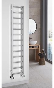 Sapho - Kúpeľňový radiátor METRO LIGHT 276W/230V 30x150 cm lesklý chróm