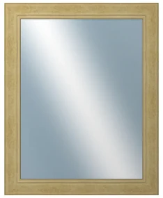 DANTIK - Zrkadlo v rámu, rozmer s rámom 40x50 cm z lišty ANDRÉ veľká starostrieborná (3156)