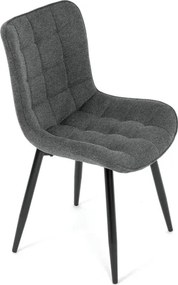 Jedálenská stolička sivá HC-462 GREY2