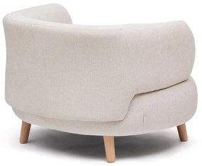 Béžové ženilkové kreslo Luisa – Kave Home