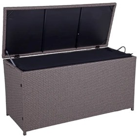 Hnedý záhradný úložný box Patras – Garden Pleasure
