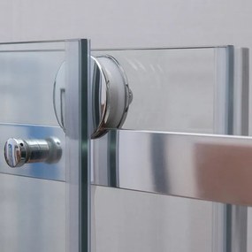 Roltechnik Outlet Posuvné sprchové dvere OBZD2 a pevná stena OBZB - bez vaničky ROTH-Variant: šírka dverí: 120 cm, šírka pevnej steny: 90 cm - (OBZD2…