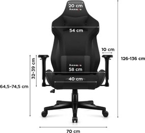Herná stolička Force 7.6 Black