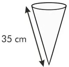 Tescoma DELÍCIA zdobiace vrecúško plátené 35 cm, 6 trysiek