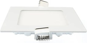 BERGE LED panel štvorcový 120x120x20mm vstavaný - 6W - 230V - 390Lm - teplá biela