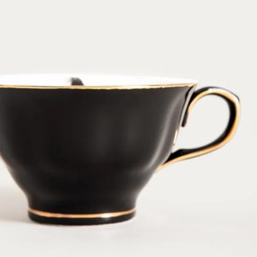 Šálka BARIK s havranom, čierna 750458 150 ml